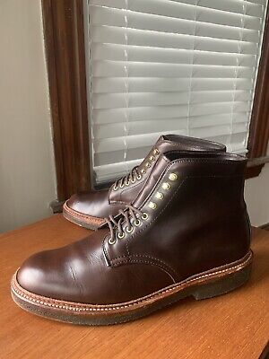 Alden D1848H Brown Chromexcel Plain Toe Boot