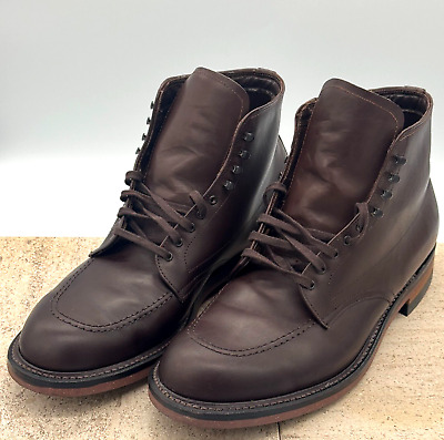 Alden 4055H Dark Brown Workboot Calf Indy Boot