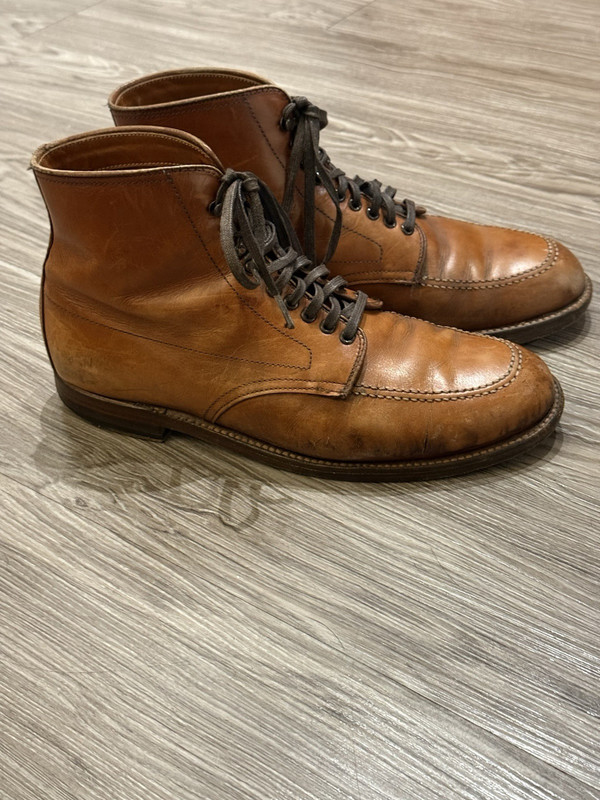 Alden D3801 Pecan Workboot Calf Indy Boot | Alden Model Project