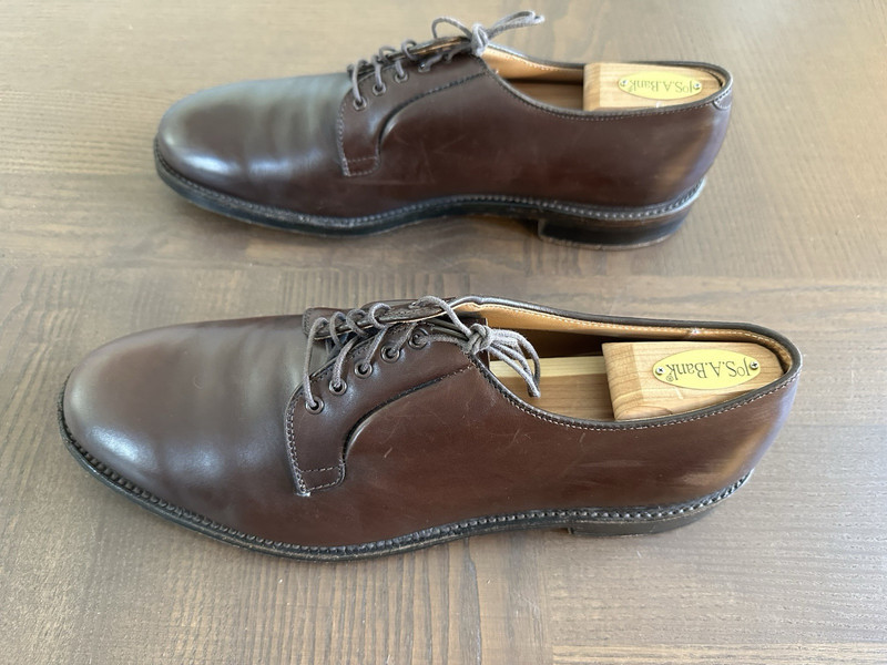 G. Brown Plain Toe Blucher Brown | MensDesignerShoe.com