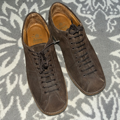 Alden 1952 Brown Suede Crew Oxford
