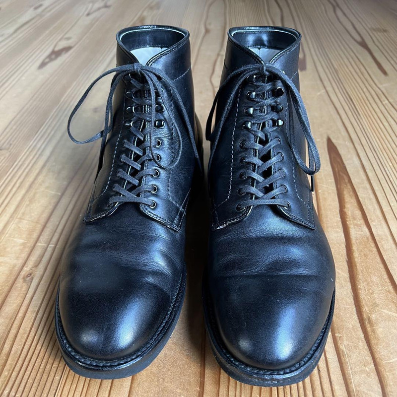 Alden 45617H Black Chromexcel Plain Toe Boot | Alden Model