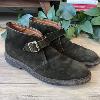 Alden D4703 Hunting Green Suede George Boot