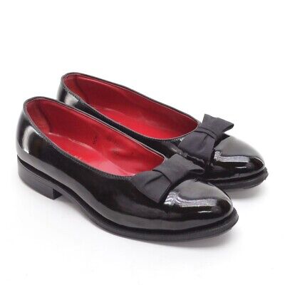 Alden 880 Black Patent Bow Tie Loafer