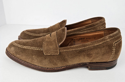 Alden D0214 Snuff Suede LHS / Penny Loafer