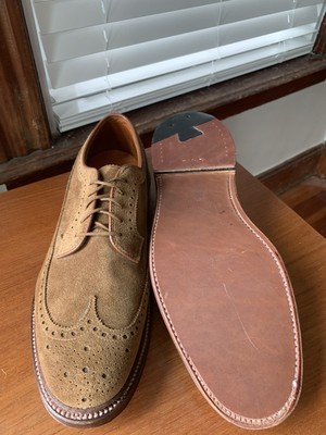 Alden 9794 Snuff Suede Long Wing Blucher