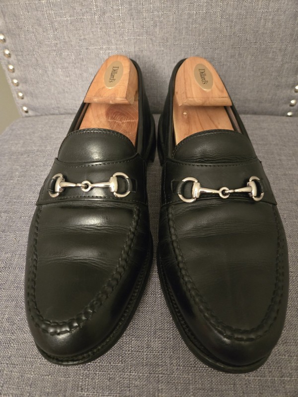 Alden 5727F Black Calfskin Horse Bit Loafer | Alden Model