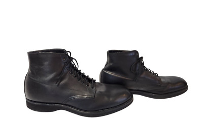 Alden 307 Black Calfskin Plain Toe Boot