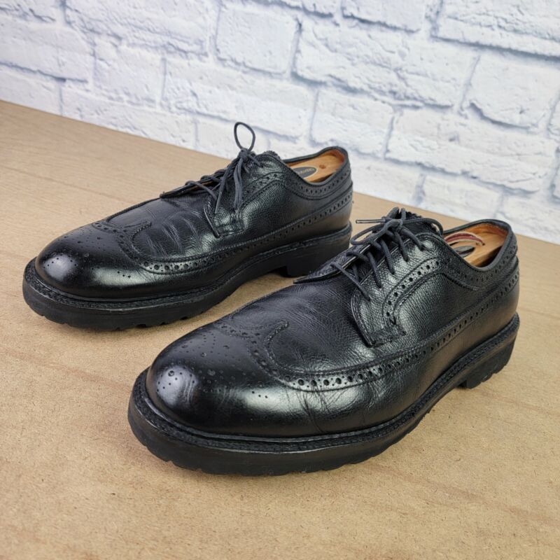 alden 新品　9.5 45067 Alden 97984 Black Alpine Grain Long Wing Blucher | Alden Model Project