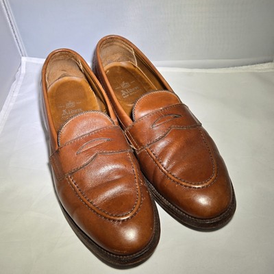 Alden 9696F Cognac Calfskin LHS / Penny Loafer