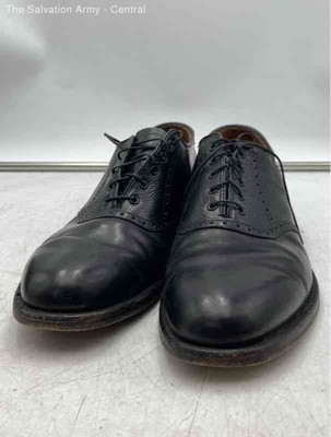 Alden 998 Black Shell Cordovan (Scotch Grain) Saddle Shoe