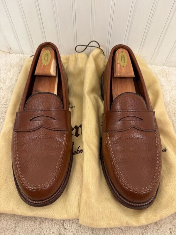 Alden D6208 Brown Alpine Grain LHS / Penny Loafer | Alden Model