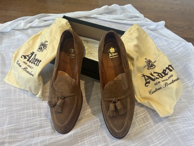 Alden 3403F Snuff Suede Tassel Loafer