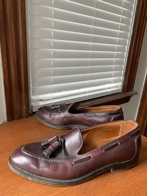 Alden 06598 Burgundy Calfskin Tassel Loafer | Alden Model Project