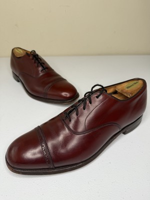 Alden 9158 Brown Calfskin Perforated Straight Tip Bal