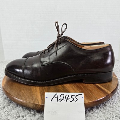 Alden 2132 Brown Calfskin Straight Tip Blucher