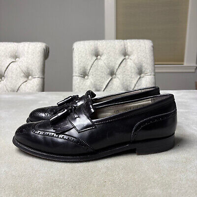 Alden 611 Black Calfskin Tassel Loafer