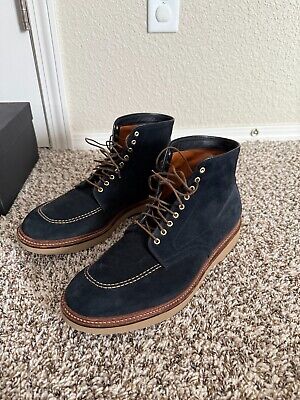 Alden D9912 Navy Suede Indy Boot