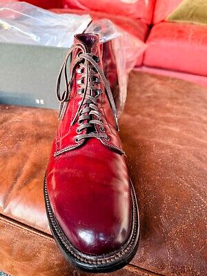 Alden 45140H Color 8 Shell Cordovan Plain Toe Boot