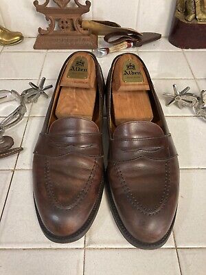 Alden 686 Dark Brown Calfskin Full Strap Loafer