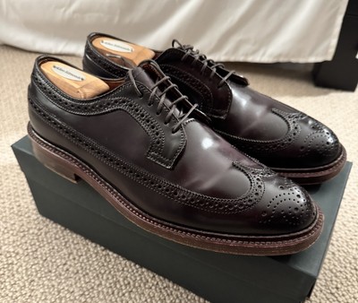 Alden D5511 Color 8 Shell Cordovan Long Wing Blucher | Alden