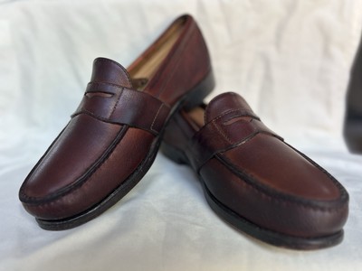 Alden H495 Cognac Calfskin Full Strap Loafer