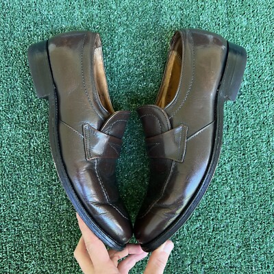 Alden 572 Brown Calfskin LHS / Penny Loafer
