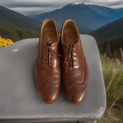 Alden 927 Brown Calfskin Wing Tip Bal