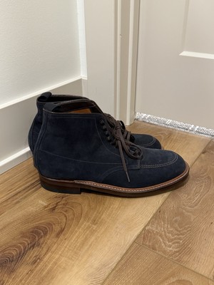 Alden D9954H Navy Suede Indy Boot