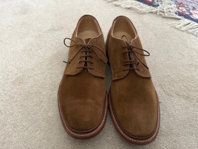 Alden D6404F Snuff Suede Plain Toe Dover