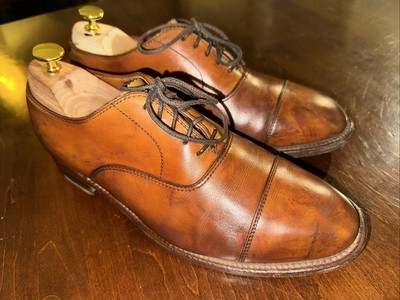 Alden 9062 Tan Calfskin Straight Tip Bal