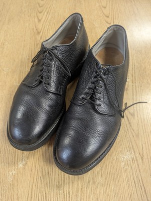 Alden 53390 Black Shrunken Calf Plain Toe Dover