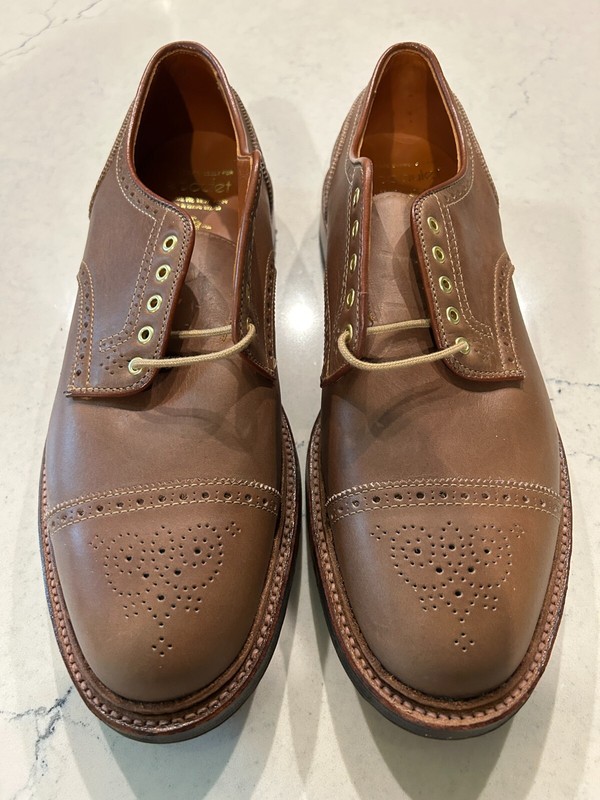 alden 新品　us7 45067 Engineered Garments x Alden - Slip-on Chukka Boot - Black Calfskin