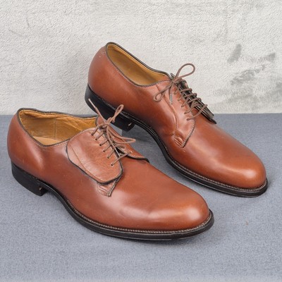 Alden 665 Brown Calfskin Plain Toe Blucher