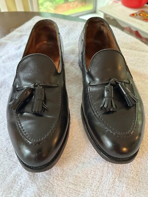 靴 Brooks Brothers by Alden Tassel Loafer 9 Brooks Brothers Alden Leather Tassel Loafers Cordovan Dress