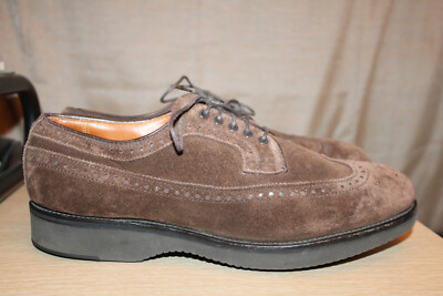 Alden 58802 Brown Suede Long Wing Blucher