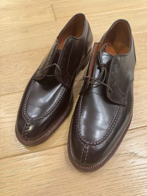 Alden A8606 Color 8 Shell Cordovan Norwegian Front Blucher