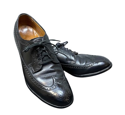 Alden 588 Black Alpine Grain Long Wing Blucher