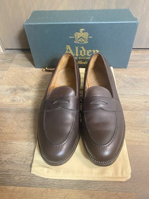 Alden 9694F Dark Brown Calfskin LHS / Penny Loafer | Alden