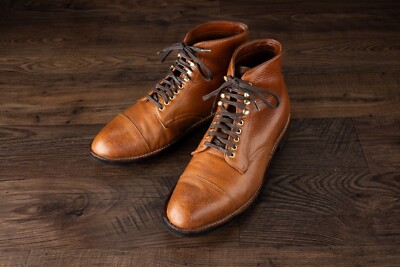 Alden D5839HC Tan Country Calf Cap Toe Boot