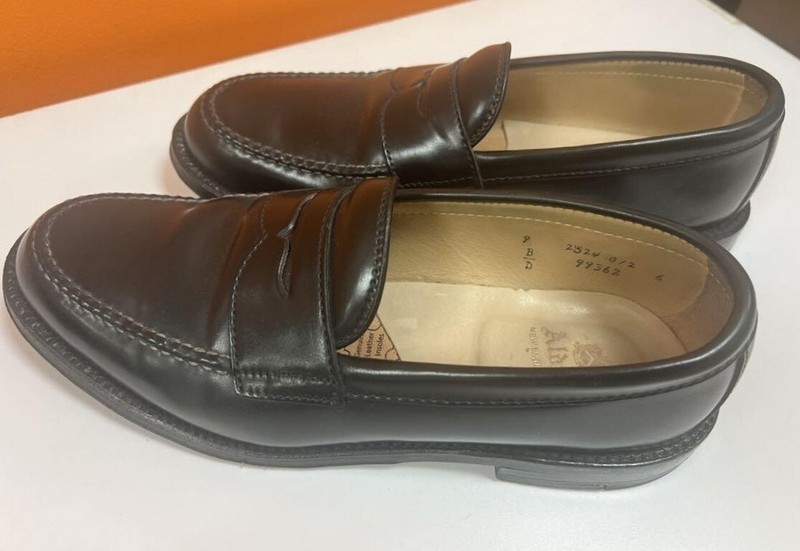 Alden 99362 Black Shell Cordovan LHS / Penny Loafer | Alden