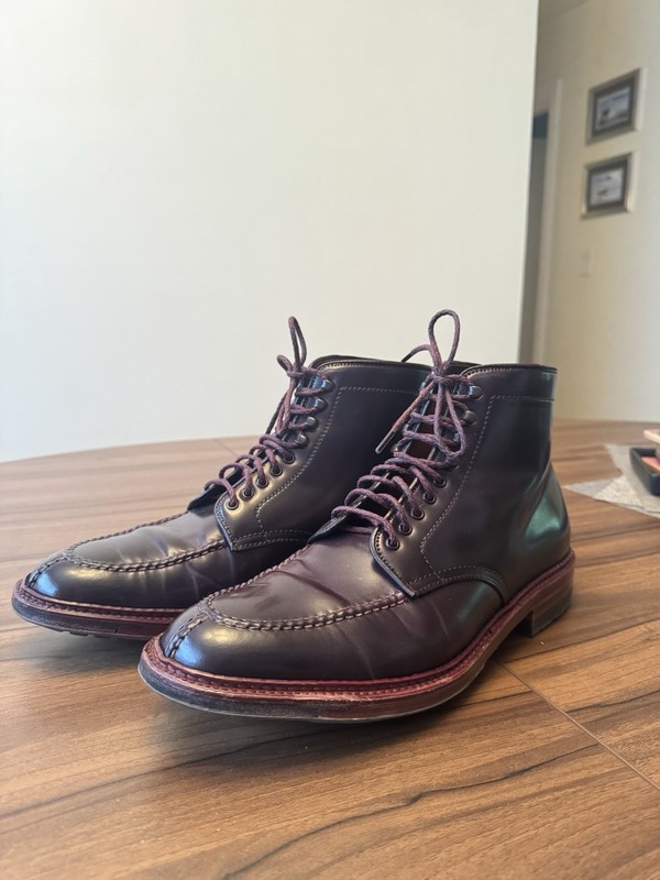 [Alden] 別注 バリー Color 8 40218HC タンカー ハーフコマンド Alden 40218HC Color 8 Shell Cordovan NST Tanker Boot | Alden