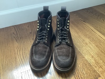 Alden D0913H Tobacco Reverse Chamois Indy Boot