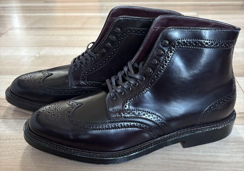 Alden 4461H Color 8 Shell Cordovan Wing Tip Boot | Alden