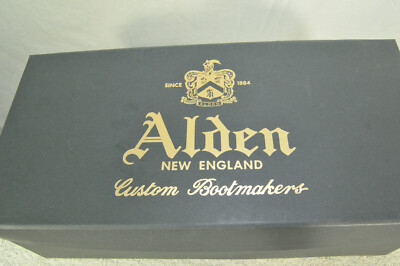 Alden 9373 Black Patent Plain Toe Bal