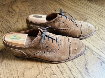 Alden 51670 Snuff Suede Medallion Tip Bal