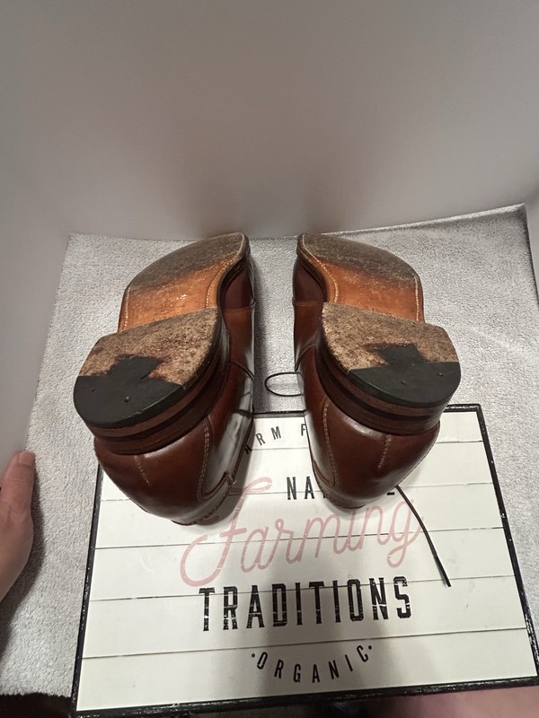 Alden 99358 Whiskey and Mahogany Shell Cordovan Saddle Shoe