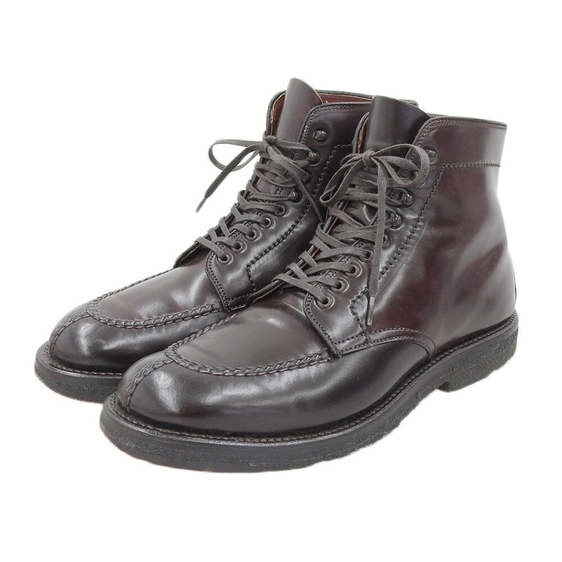 【税込】 NST Cordovan Shell Black 4540 Alden Tanker Alden | Boot 靴