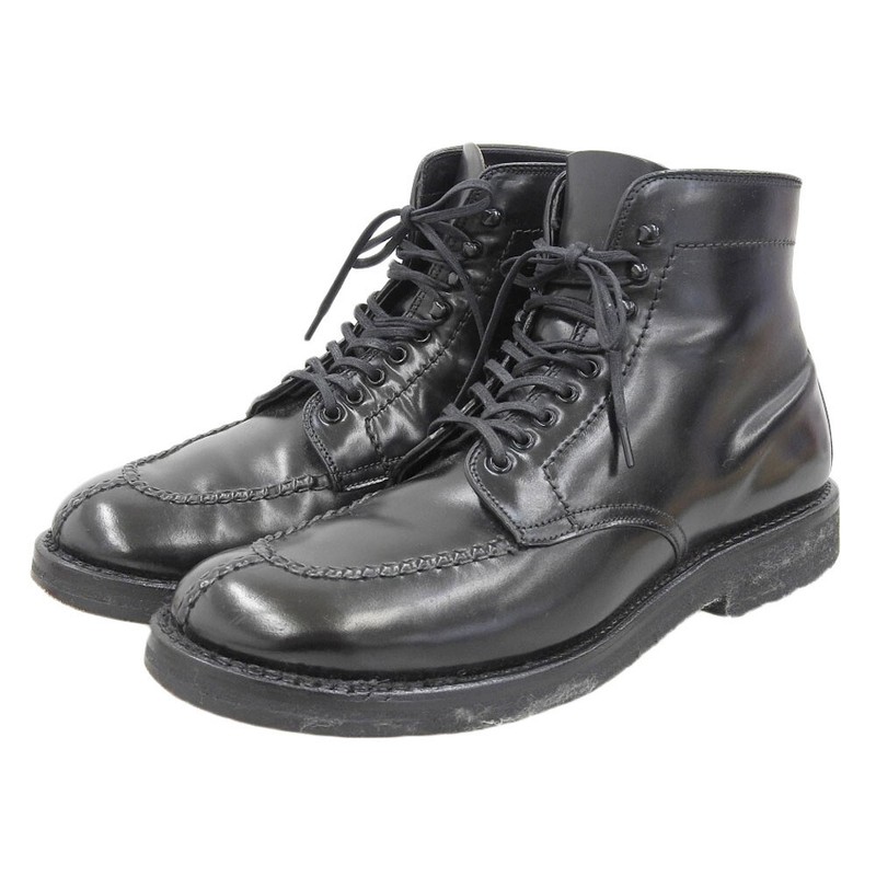 Alden 4545 Black Shell Cordovan NST Tanker Boot | Alden Model Project