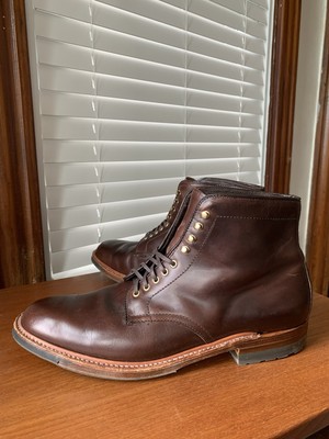 Alden D4813HC Brown Chromexcel Plain Toe Boot